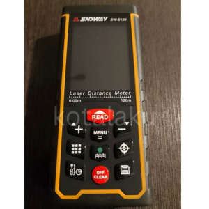 PUCUK Meteran digital LCD Laser Pengukur jarak sampai 120 m  Alat Ukur Jarak tukang bangunan SNDWAY