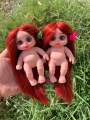 Doll 5in. Búp bê tái sinh 5in đã make up làm tóc. 