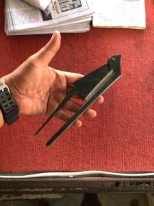 ที่ผ่าหมาก ทำจากเหล็กชุบแข็งพิเศษ คมกริบ