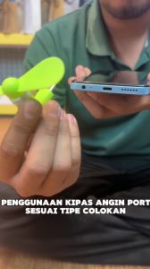 Kipas Angin USB Flexible | Kipas Portable | Type C | Iphone | USB Biasa