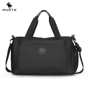 AUOTE กระเป๋าเดินทางผู้ชายกระเป๋ากีฬาแฟชั่นกระเป๋ากระเป๋ากระเป๋าออกกำลังกายกันน้ำกระเป๋าสะพายไหล่กลางแจ้งกระเป๋าสะพายยิมผู้ชายแฟชั่นผู้หญิงแห้งเปียกแยกพกพาไปเล่นโยคะว่ายน้ำ