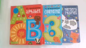 【Ready Stock】My Awesome Alphabet Book/My Awesome Counting Book/My Awesome Nursery Rhymes (board book