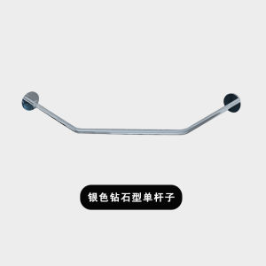 Thickened Diamond Shape Shower Curtain Set Waterproof Bathroom Partition No Drilling Required Bath Room Decor Nordic Style