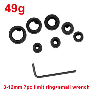 3-16mm drill bit limit ring small wrench round woodworking screw clamp positioning adjustment tool accessory set