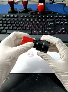 Stempel Flash Bulat 28 CM stampel online shop Stempel otomatis Stempel lunas kecil stample paket lebaran stemple vocer stempel nilai bintang penilaian