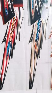 STIKER STRIPING & LIS BODY MOTOR JUPITER Z CW 2007 STANDAR