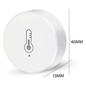 Tuya ZigBee 3.0 Temperature Humidity Sensor Indoor Hygrometer Thermometer Smart Home Work With Smart Life Alexa Google Assistant