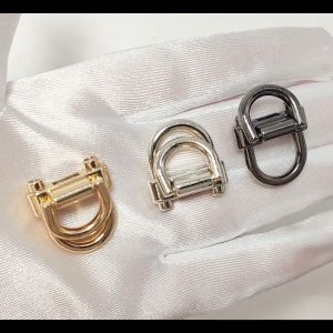 KANDER Alloy Bag Buckle Ring Aksesoris Tas #2588