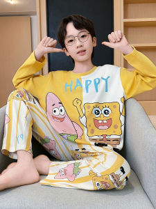 QIANSHUIMILU | 2026 New Cotton Long Sleeve Autumn Thin Pajama Set