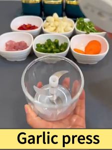 Upgraded blades Food Processor Portable Garlic Electric garlic masher Electric Garlic Masher Electric grinder for food