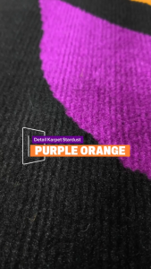 STARDUST Karpet Lantai 160x210 ST PURPLE ORANGE LIMITED EDITION