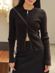 QINGNAER | Slim Fit and Versatile Cardigan