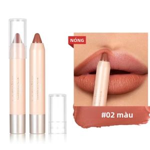 Matte Finish Chống Thấm Nước Kẻ Viền Môi 8 Màu Lâu Trôi Thực Vật Tự Nhiên Dưỡng Ẩm Bút Chì Viền Môi Bút Viền Cho Trang Điểm Môi Hoàn Hảo