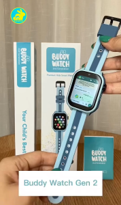 【COD Buddy Watch】BARU Jam Tangan Pintar Anak 4G Dengan Pelacakan GPS Google Whatsapp SOS Pedometer