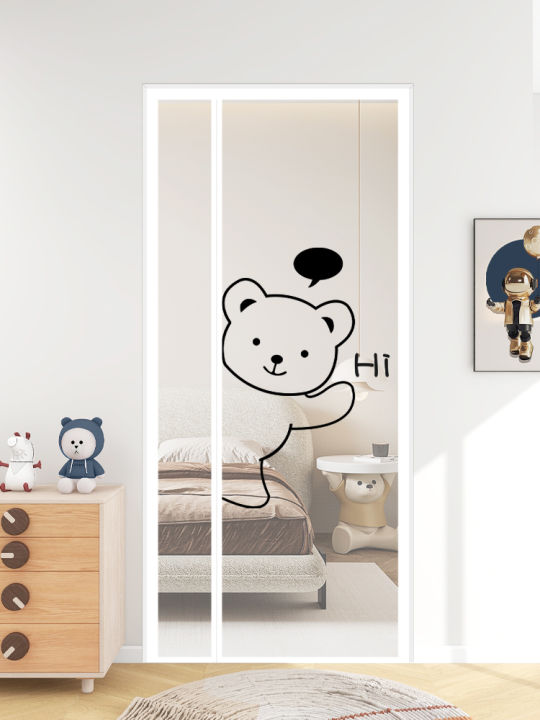 Door Screen,Black Side Door Mosquito Net,Insect Proof