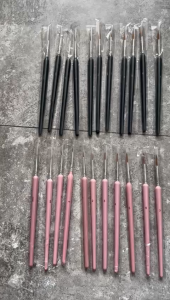 Kuas Lukis Liner Bulu Serigala  Tip Nylon Bulat Satuan / Pen Type Round Water colour Wolf Hair