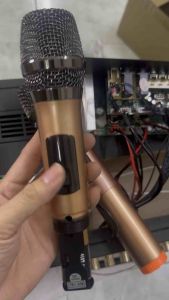 Micro loa kéo giá rẻ đầu lưới hợp kim inox chống gỉ hát nhẹ chống hú tốt