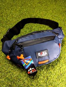 RIEL tas pinggang waterproof tas Waist bag pria tas selempang distro remaja