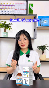 Siro Ăn Ngon Cho Bé EatwellB Digezyme Hỗ Trợ Tiêu Hoá Tăng Đề Kháng 100ml