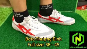 Giày bata thượng đình giày học sinh chạy bộ giá rẻ chất lượng tốt xanh đỏ thương hiệu việt nam