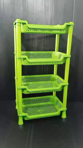 ชั้น ชั้นวางของ ชั้นเก็บของ ชั้นวางของพลาสติก 4 ชั้น ชั้นใส่ของ ขนาด ก30*ย41*ส82 เซน ถอดประกอบได้ พลาสติกหนาพิเศษ แข็งแรง ทนทาน ประกอบง่าย พร้อมส่ง ร้านคนไทย