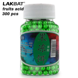 LAKBAT 300PCS Jelly Lure Fishy Aroma Soft Egg Bait Carp Fishing Attractant String Hook Pill Fishing Tackle Pesca Outdoor Goods
