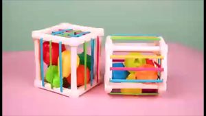 TAIYO Mainan Bayi Edukasi: Shape Baby Sorting Puzzle Kerincingan Montessori