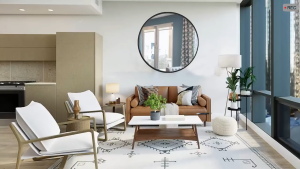 กระจกห้องน้ำ กระจกห้องน้ำติดผนังไม่เจาะ ดีไซน์โมเดิร์น พร้อมชั้นวางแข็งแรง กระจกสี่เหลี่ยมทันสมัย 40/50/60ซม.