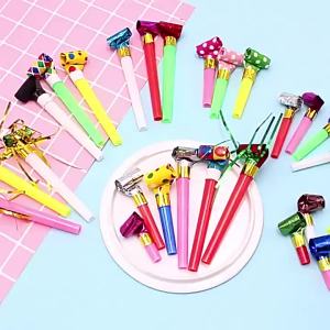 【SG STOCK】Candy Blowing Dragon Rain Silk Blowing Dragon Paper Head Blowing Dragon Whistle Childrens Birthday Party Supplies Creative Blowing Dragon