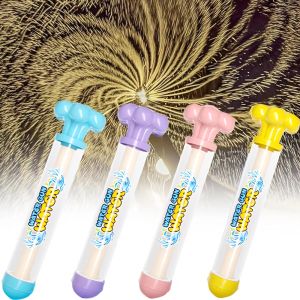 ปืนฉีดน้ําสเปรย์ดอกไม้ไฟ เกมสาดกลางแจ้งสําหรับปาร์ตี้สนามหญ้าสระว่ายน้ํา ของเล่นสเปรย์น้ําฤดูร้อนสําหรับเด็ก ของขวัญวันเกิด