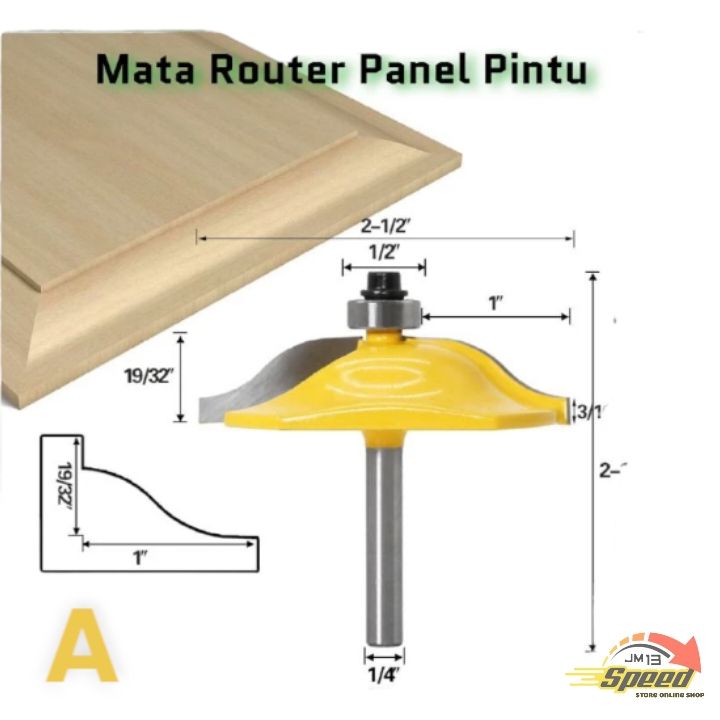 Panel Kotak Router Mata Router Profil Panel Pintu | Lazada Indonesia