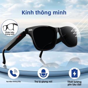 Kính Thông Minh Không Dây Bluetooth LAXASFIT TWS Dành Cho Nam & Nữ Kính Thời Trang Với Chức Năng Nghe Nhạc & Gọi Điện Thoại