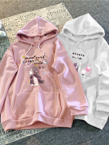 Women's Thin Hoodie Sweatshirt: Casual Loose Versatile Bf Lazy Style