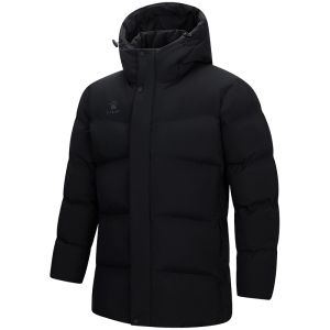 Kelme | Warm Mid-long Hooded Casual Sportswear Jacket