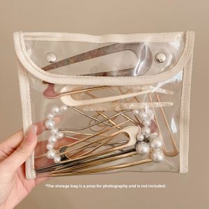 Simple Modern U-Shaped Hairpin Womens High-End Sense New Chinese Style Hairpin Ancient Wind Hair Accessories Hair Zhang