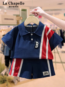 LA CHAPELLE HOMME | Bộ Áo Polo Mỏng Thời Trang Cho Bé Trai Mùa Hè