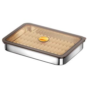 ZHIFAN | Food-Grade 304 Stainless Steel Sealed Tray for Kitchen Use