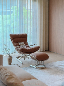 PURPLELEAF | Italian Style Living Room Single Leisure Recliner Chair