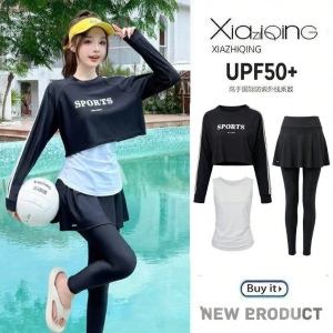 XIAZHIQING | UV Protection Beachwear Long Sleeve Trousers