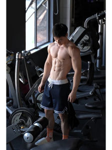 Quần Short Thể Thao Nam Mùa Hè Mỏng Thoáng Khí Nhanh Khô Cleanfit Quần Năm Điểm Tập Thể Dục Quần Dài Đến Đầu Gối