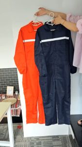M-XL Safety Jacket Workwear Work Clothes A Set Mechanic Uniforms Men/Women Long-Sleeved Suit Garage Factory Dust and Wear-Resistant One Piece Set