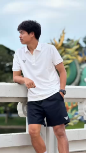 กางเกงขาสั้น 7“ wrinkle free กระเป๋า 2 ข้าง (มีซิป 1 ข้าง) | S-3XL