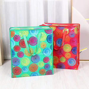 High Capacity Non-Woven Eco Bag With Zipper Storage: A Must-Have Shopping Companion