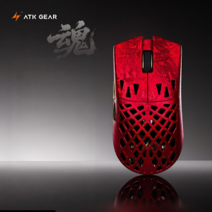 ATK GEAR | Game Gaming E-sports Carbon Fiber Hollow Mouse Medium-Small Hand
