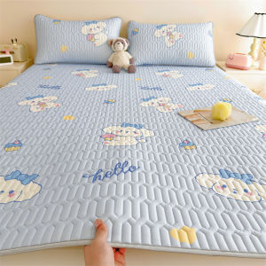 2025 Summer New Latex Cooling Mat Three-Piece Set Ice Silk Air Conditioning Mat Student Dormitory Single Cool Mattress