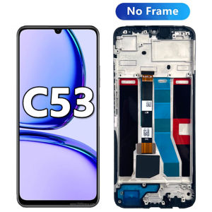 AUMOOK | New Display For Realme C51 RMX3830 LCD Display Touch Screen Digitizer Assembly For Realme C53 RMX3760 LCD Display Replacement
