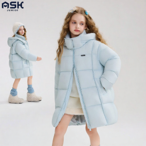 Ask Junior | Hooded Thermal Girls Down Coat