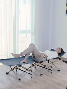 【COD】Foldable bed single heavy Duty Folding Bed storage 200KG Suitable for outdoor camping family gatherings no need to install easy to fold small storage size