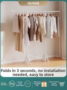 Foldable Portable Space-saving Clothes Drying Rack
