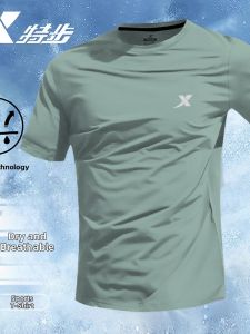 XTEP | Quick-drying Breathable Sweat-wicking Mens Short Sleeve T-Shirt